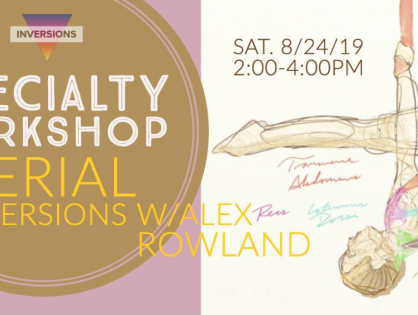 SPECIALTY WORKSHOP 8/24/19 | 2:00-4:00pm